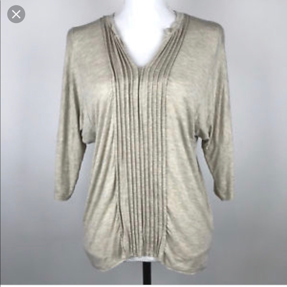 Dolan Left Coast Collection pleated shirt